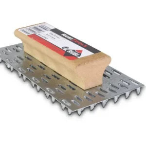 Raspador Rubi 150x72 mm com cabo de madeira