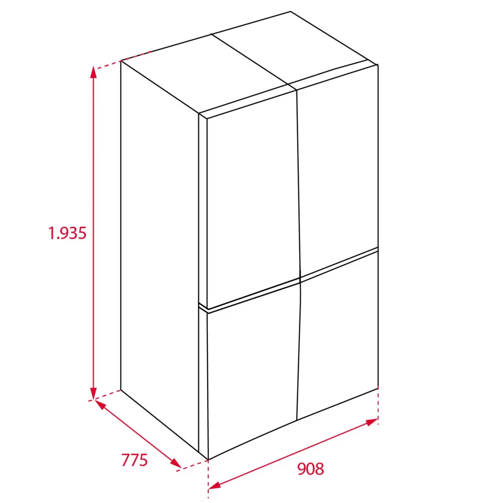 Refrigerador RMF 77920 SS TEKA