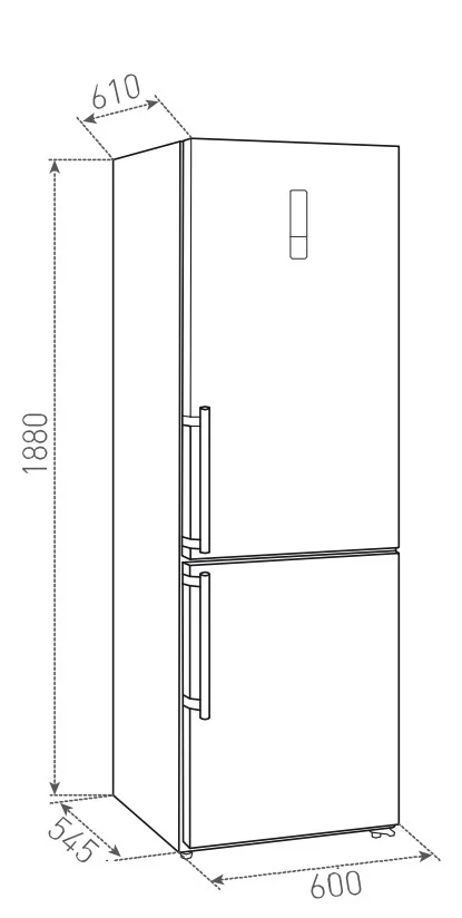 Refrigerador Teka NFL 346.