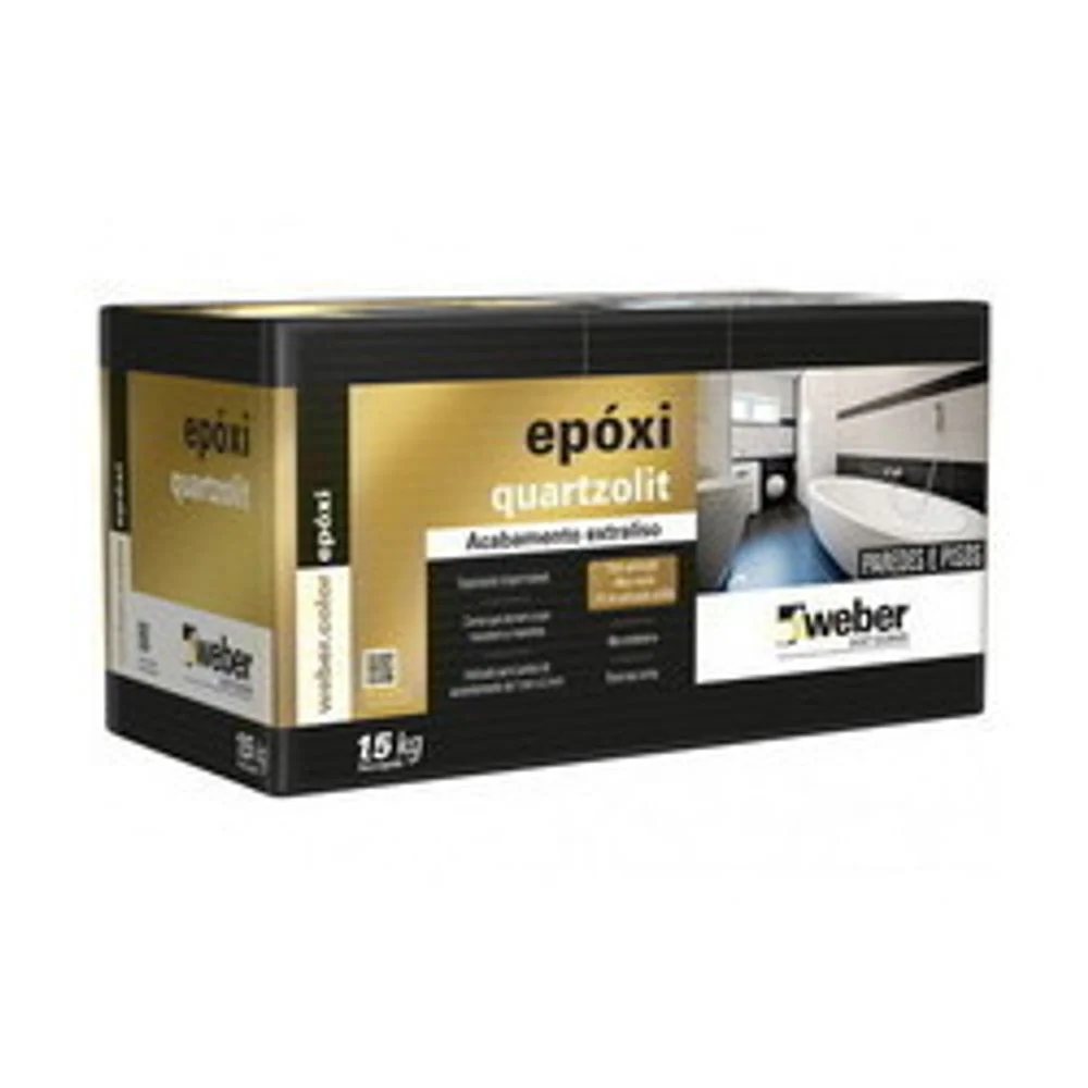 Rejunte Epoxi Superfacil Preto Grafite 1kg