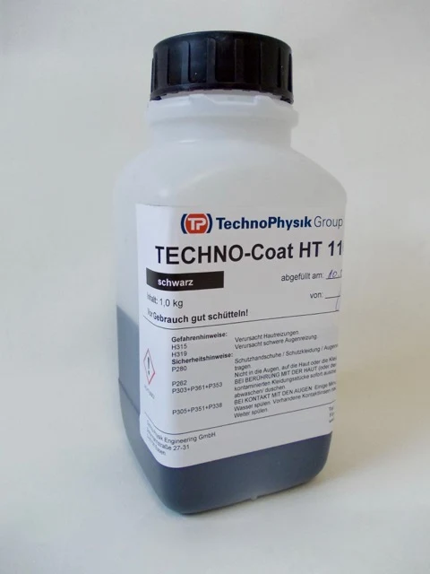 Revestimento da sala de incêndio 750 ml preto