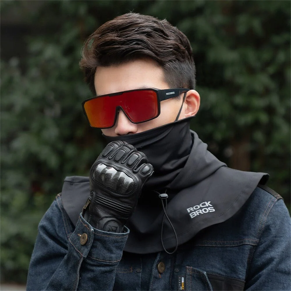 ROCKBROS Cagoule de Ciclismo e Ski de Dupla Camada