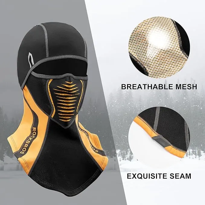 ROCKBROS Cagoule Polar Térmica com Padrão