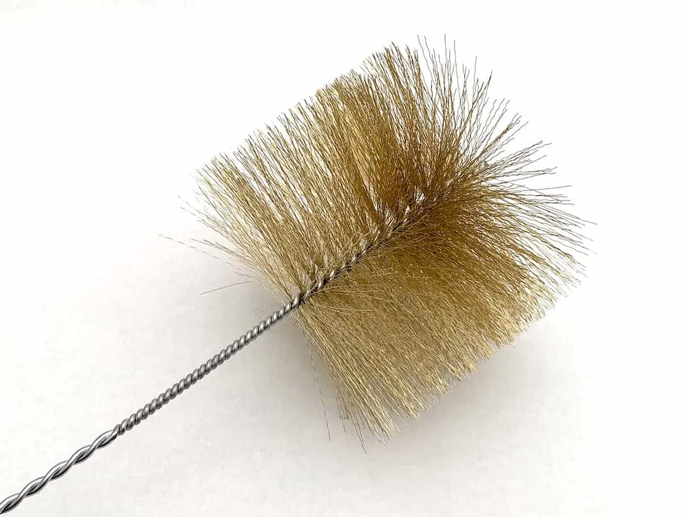 Rohrwischer 150mm Pincelado de escova de ço de ço na medição 2m