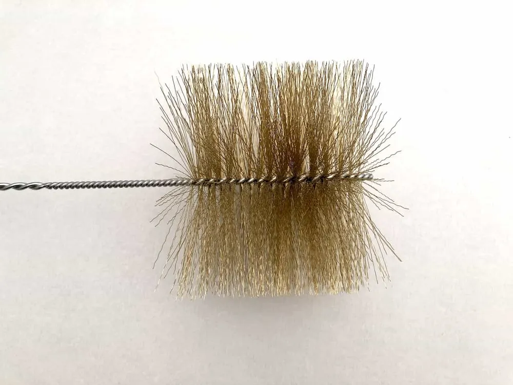 Rohrwischer 150mm Pincelado de escova de ço de ço na medição 2m