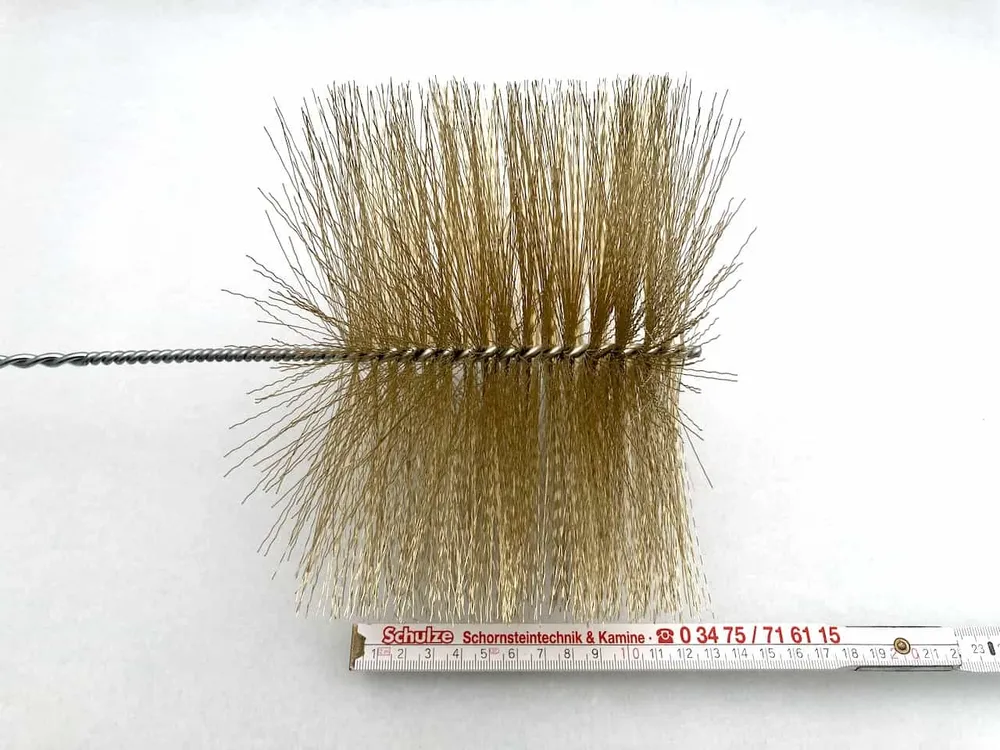 Rohrwischer 180mm Pincelado de escova de ço de ço na medição 2m