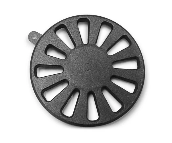 Rüttel ralam cerca de 19 cm de ferrugem do forno