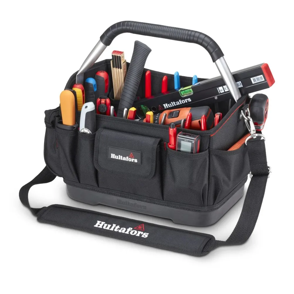 Saco de ferramentas Hultafors Preto 42 x 26 x 27 cm