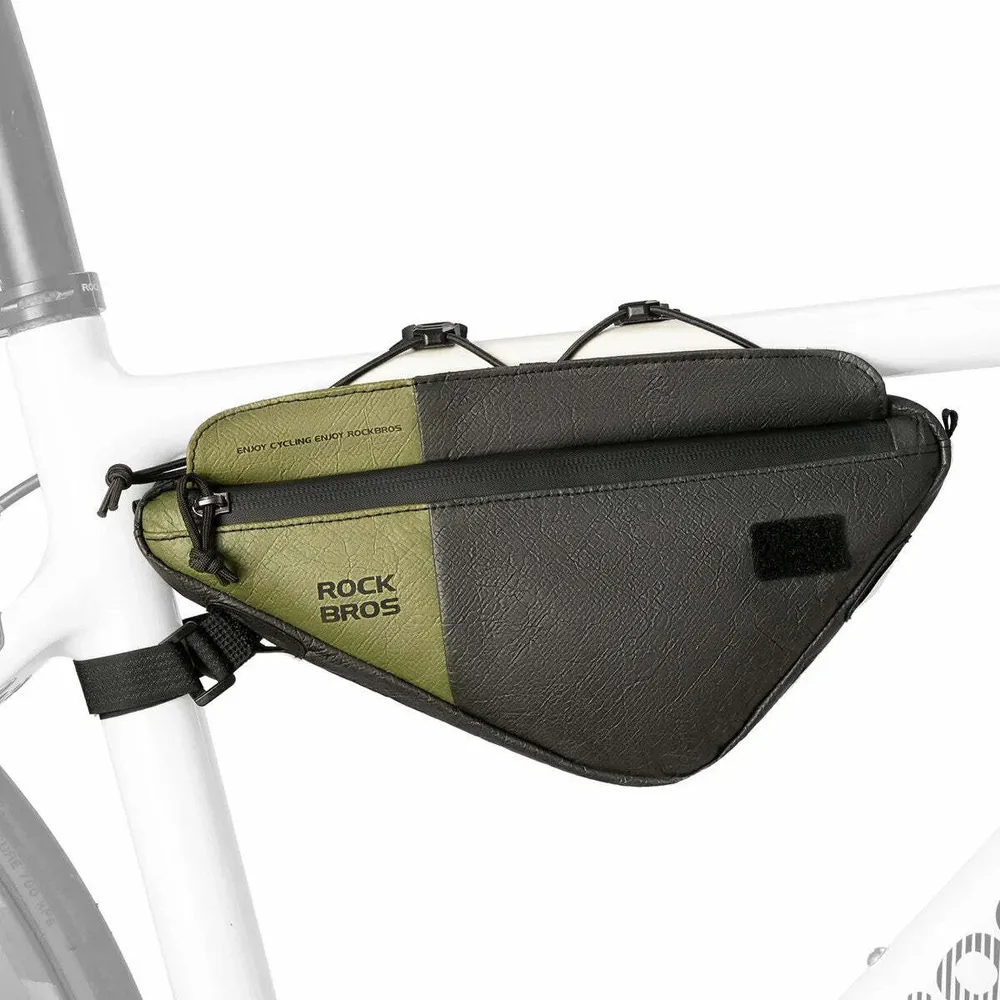 Saco de Quadro de Bicicleta Triangular com Correia de Ombro – 0,7 L