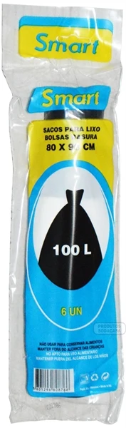 Sacos do lixo 100L