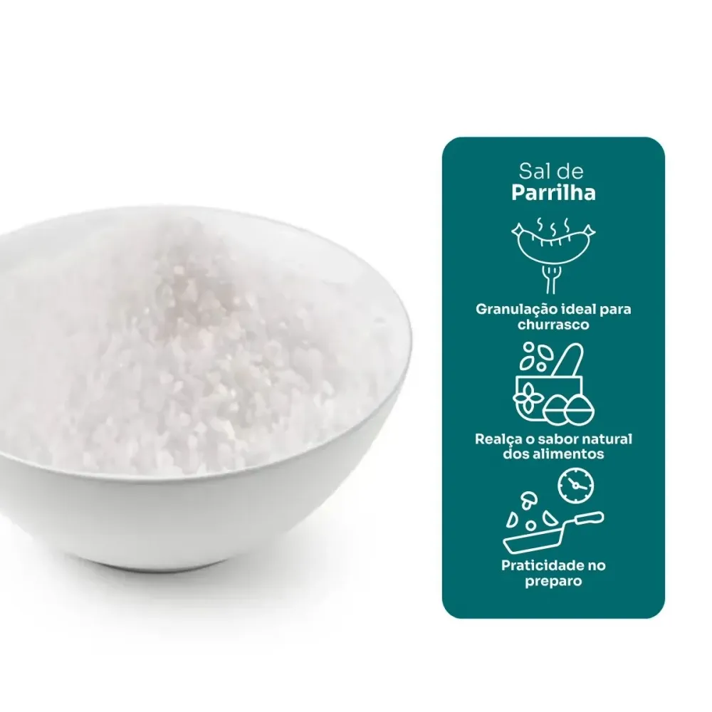 Sal de Parrilha 250g - Nação Verde
