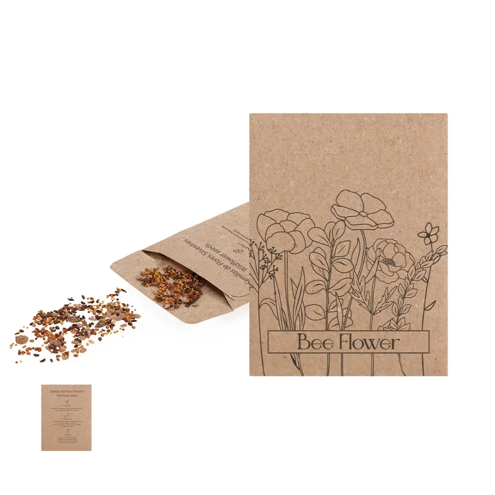 Sementes Flores Silvestres em Envelope Kraft