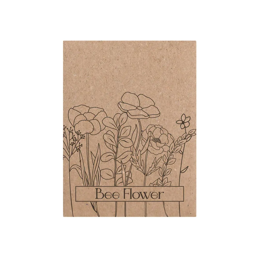 Sementes Flores Silvestres em Envelope Kraft