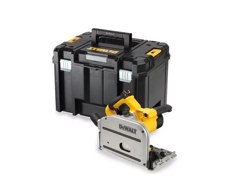 SERRA CIRCULAR COM TRILHO 6" DWS520KT COM MALETA DEWALT