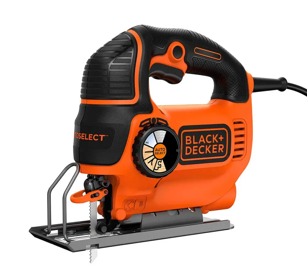 Serra de corte Black&Decker KS801SEK 550w 90mm tecnologia autoselect com 2 lâminas e bolsa de transporte