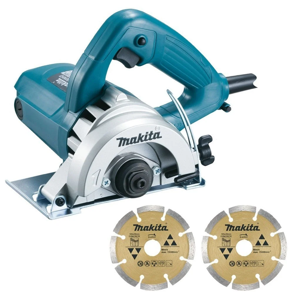 SERRA MÁRMORE 4100NH3ZX2 COM 2 DISCOS 1.300W 220V MAKITA
