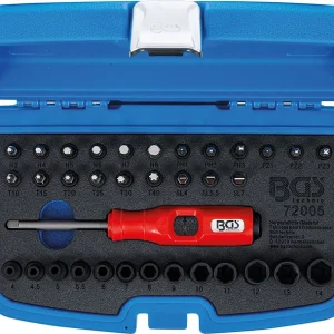 SET 36 PZ CACCIAVITE PERCUSSIONE ATT. 1/4" BGS72005