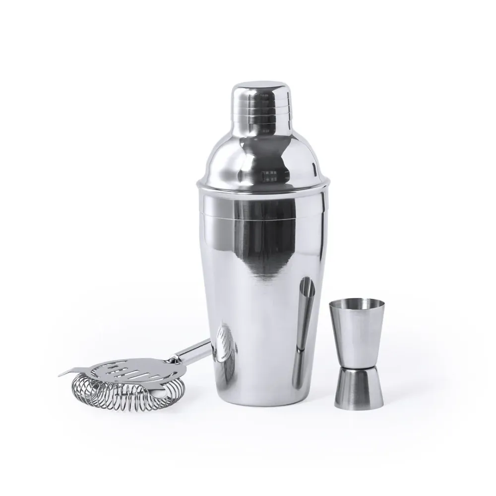 Set Cocktail Wendol em ço Inoxidável Cromado
