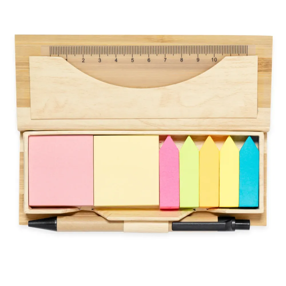 Set de Escritório em Bambu Prático e Sustentável