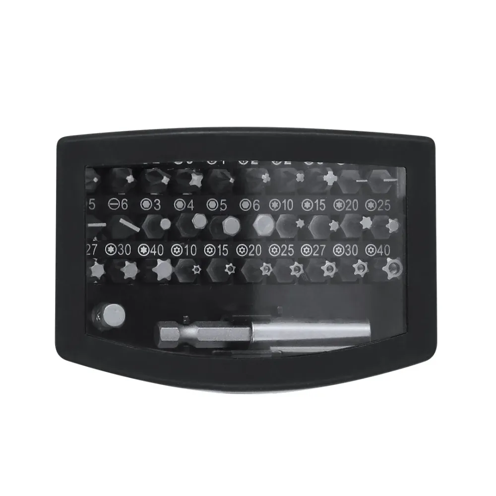 Set de Ferramentas Compacto com 32 Acessórios Magnéticos