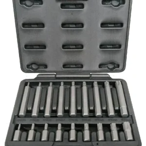 SET 18 PEZZI, INSERTI TORX PLUS, ATT. 10 MM Fermec TP7575