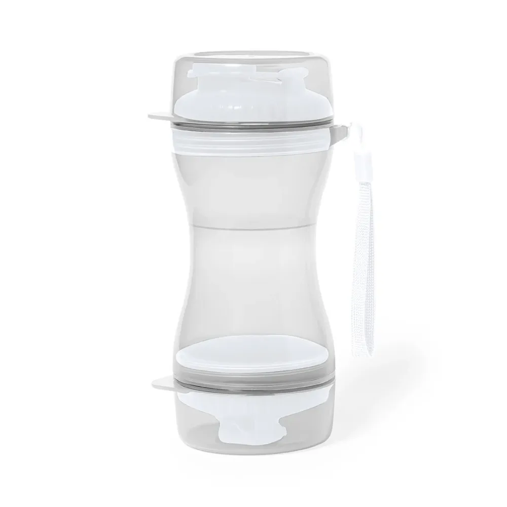 Set Prático para Mascotas com Compartimentos e Taças