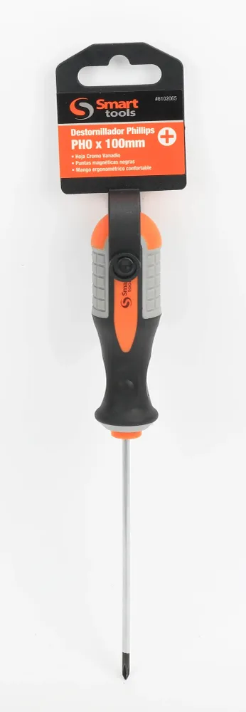 DESTORNILLADOR PHILLIPS PH0X100 MM #6102065 SMART TOOLS