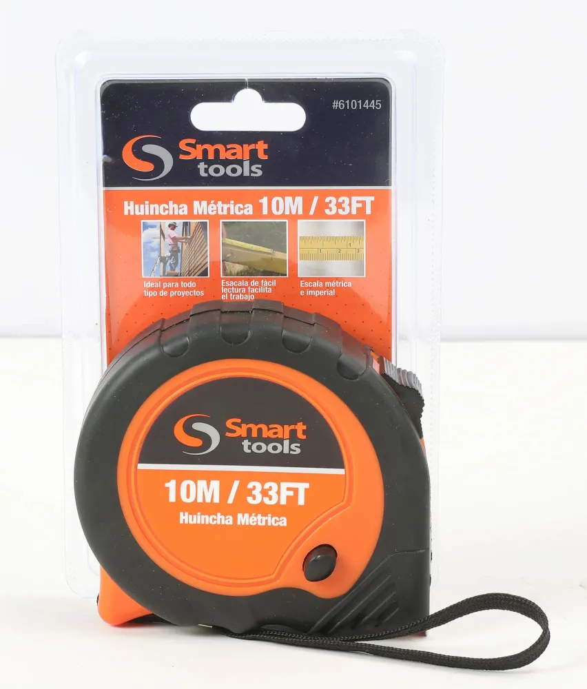 HUINCHA MEDIR SMART TOOLS 10 MTS #6101445