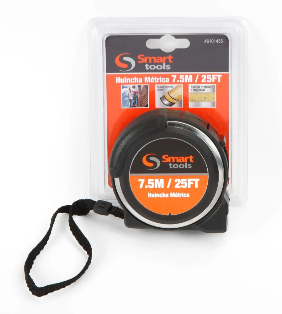 HUINCHA MEDIR SMART TOOLS 7.5 MTS #6101455