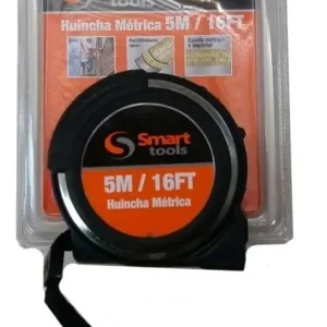 HUINCHA MEDIR SMART TOOLS 5 MTS INOX