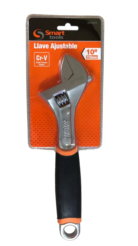 LLAVE FRANCESA C/MANGO 10" SMART TOOLS # 6101610