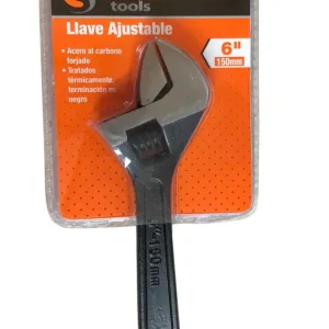 LLAVE FRANCESA PAVONADA 6" SMART TOOLS