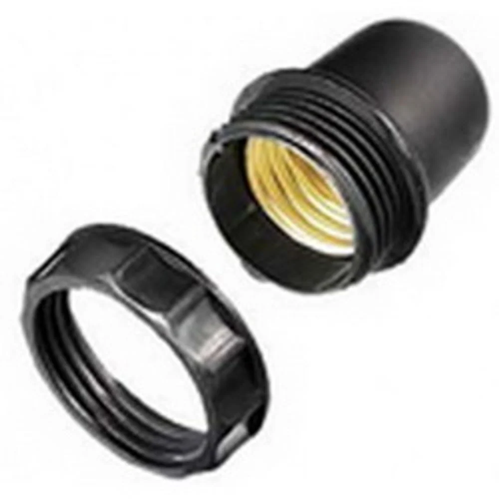 Soquete E27 Monobloco Preto