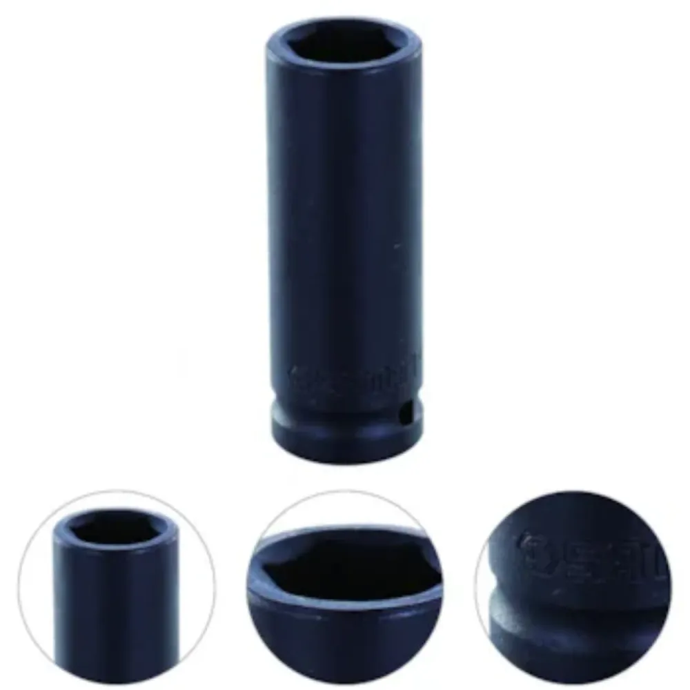 Soquete Impacto Sextavado Longo 1/2 13mm Sata