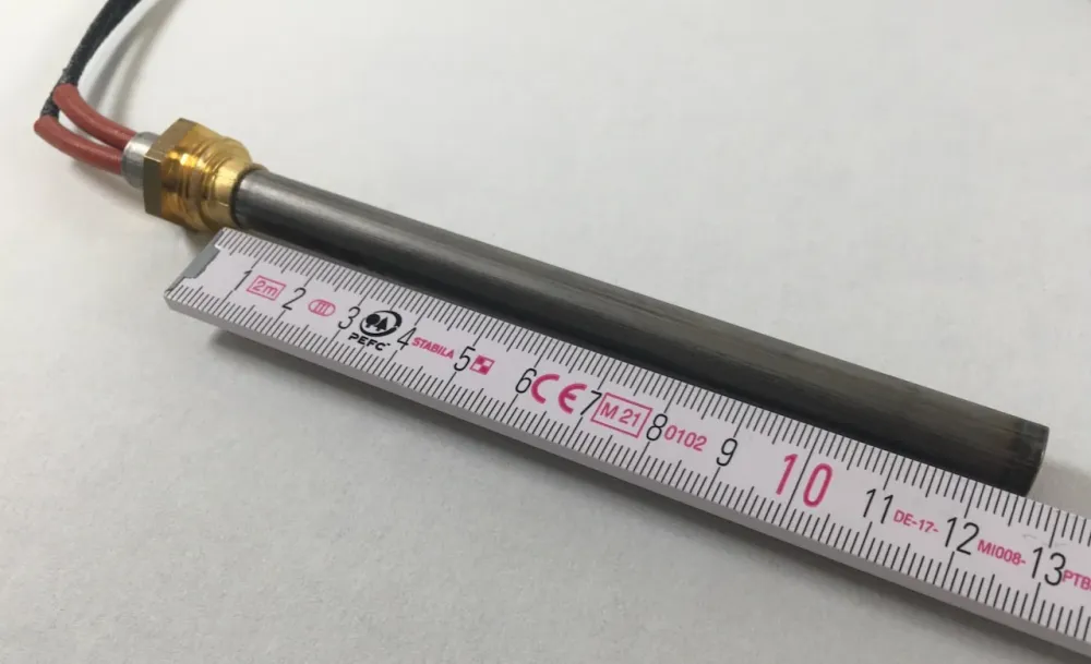 Spark Plug 300W Fogão de pellets L = 14,2 cm/d = 1cm MCZ