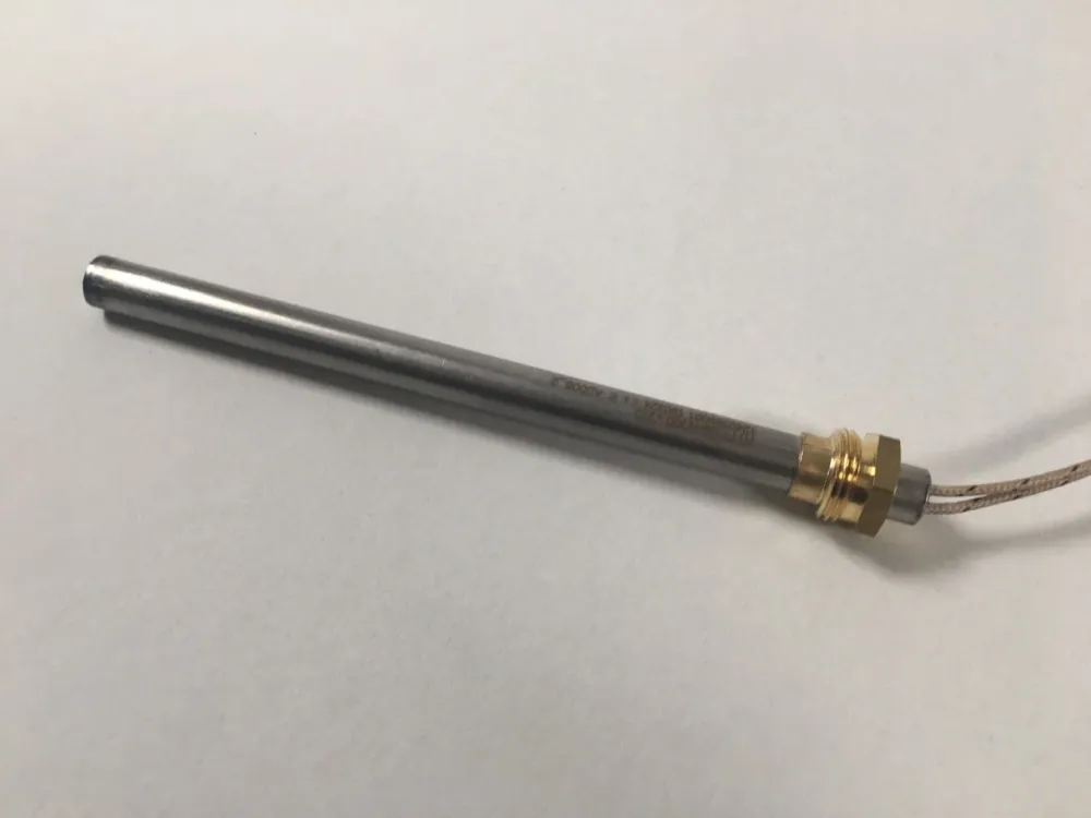 Spark Plug 300W Pellet Ftove L = 15,3cm/D = 1,0cm extra -Alocular