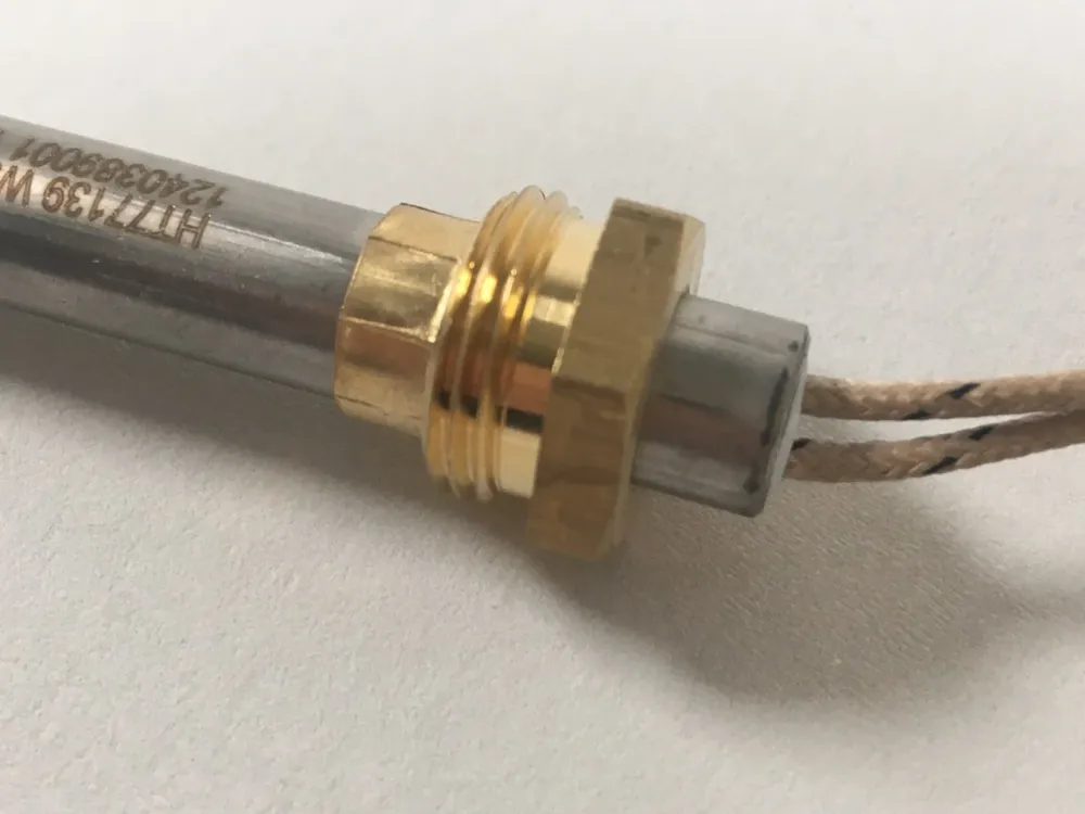 Spark Plug 300W Pellet Ftove L = 15,3cm/D = 1,0cm extra -Alocular