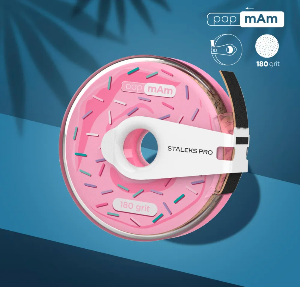 Donuts de limas desechables gramaje 180 de Staleks PRO