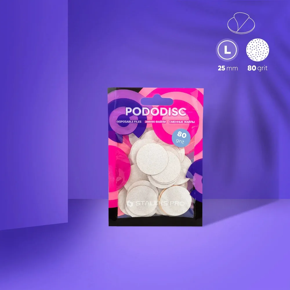 Recambios pododisc staleks 50 unidades ( tamaño L, 25mm )