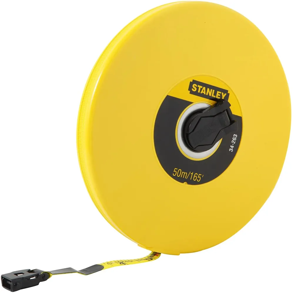 HUINCHA MEDIR STANLEY 50 MT 34-263 FIBRA