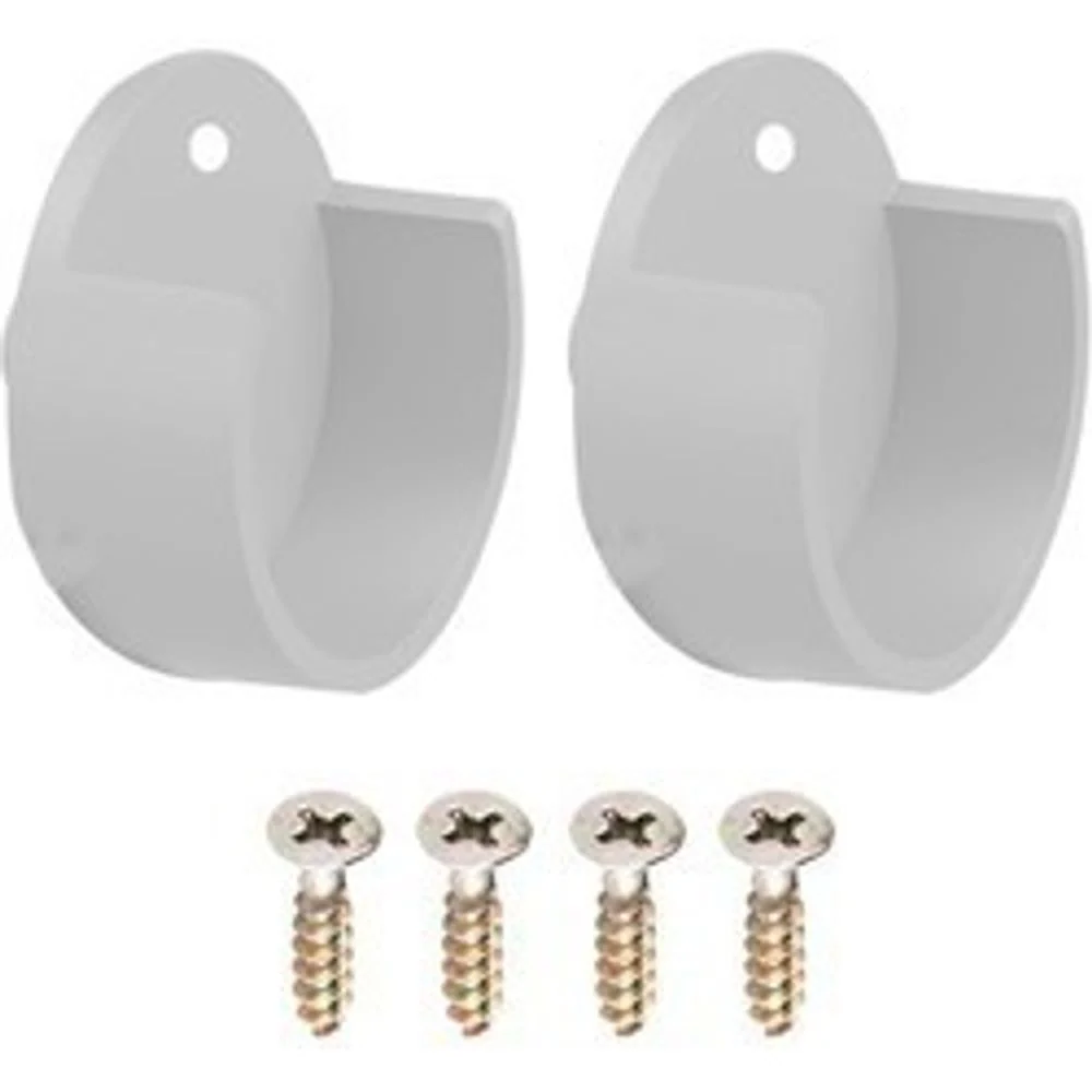 Suporte Cabide Concha Meia Cana Branco