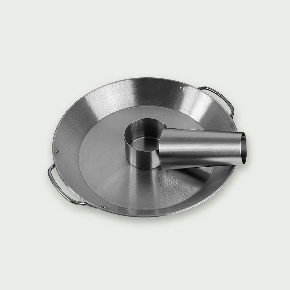 Suporte de cozedura em inox para aves