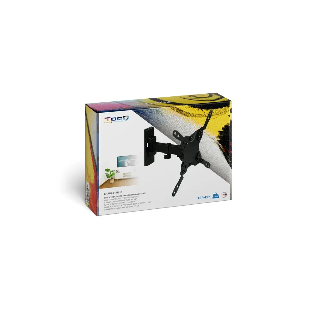 Suporte Para TV Com Braço 13"-42" 20KG VESA 200x200mm TooQ