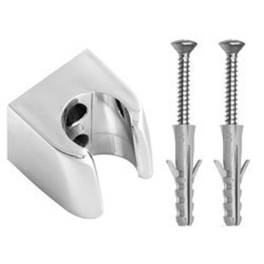 Suporte Quadrado Abs Cromado P/ Ducha Higienica