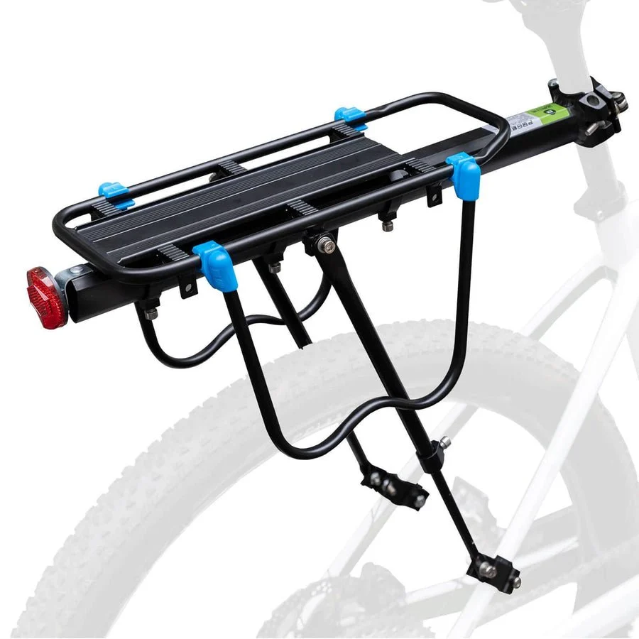 Suporte universal para bagageira de bicicleta semi-rápido