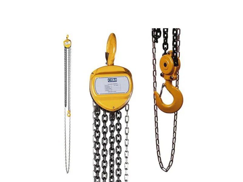 TALHA DE CORRENTE PARA 1000 KG COM 3 METROS 71000599 CSM