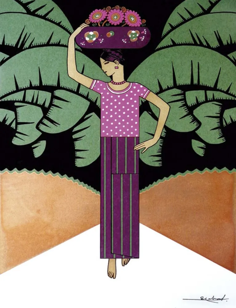 Primavera en Oaxaca 1928 Taller Ernesto García Cabral
