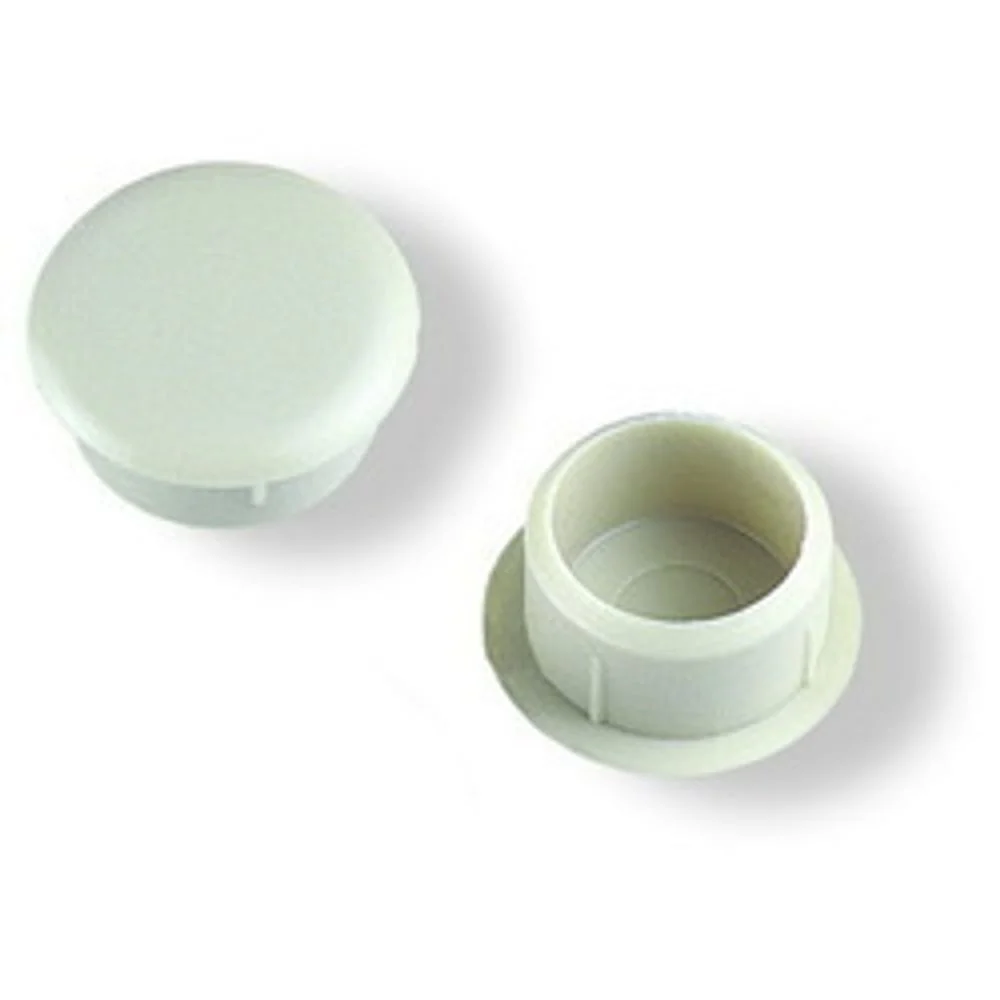 Tapa Furo 6mm Branco