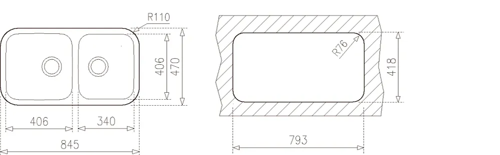 Tarja BE 2C 845 (TU 33.18) TEKA.
