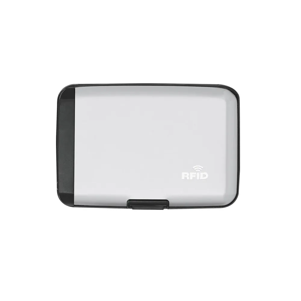 Tarjetero PowerBank em Alumínio com Proteção RFID